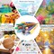 35 All Purpose Paint Brushes Set with 10 Palettes- Includes 8 Different Types of Brushes,Prefect Works with Watercolors, Acrylic,Oil, Washable Paints Brushes,Multicolored